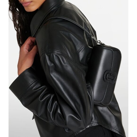 Marc Jacobs The Clover Shoulder Bag Black - Picture 9 of 16